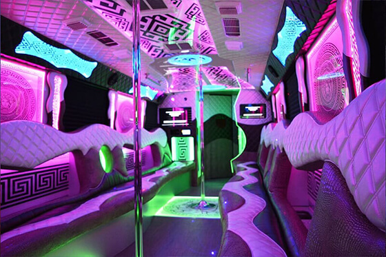 fashion party bus